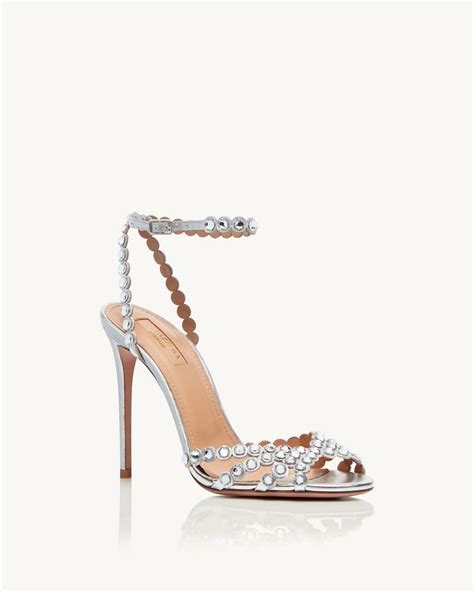 aquazzura moonlight metallic fabric heels|Aquazzura Official Online Store .